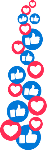 Likes and loves on social media 1